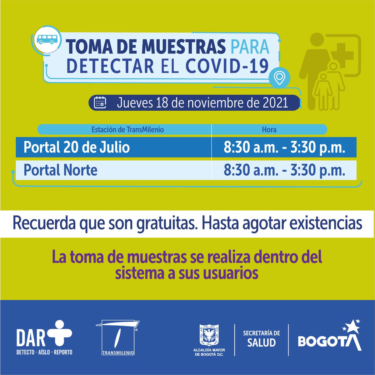 Secretaría Distrital de Salud tweet media