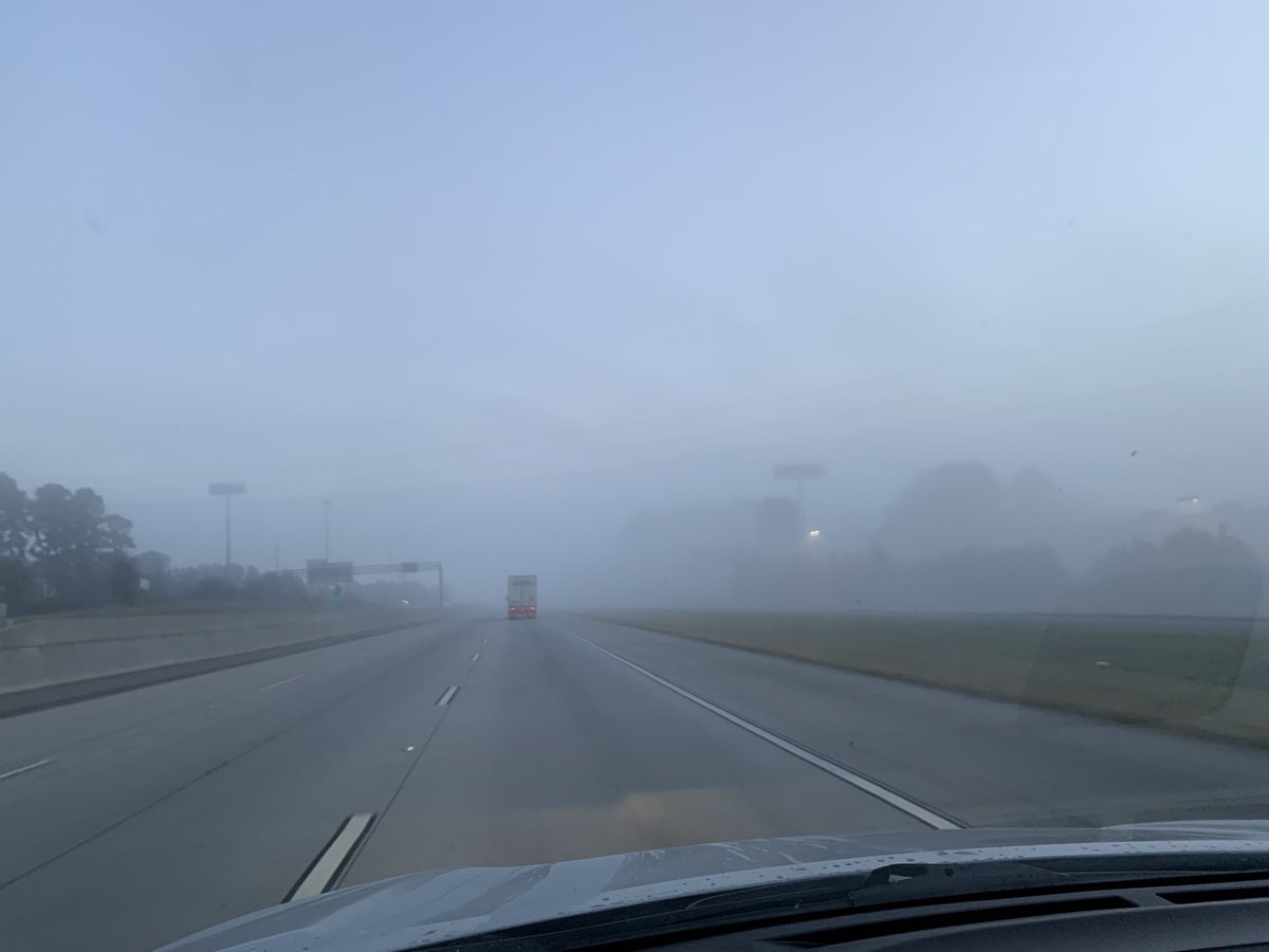 denisevickers's tweet photo. Not much more disability on I 20 this morning either. @TrevorsWeather @WFXGFOX54 #csrawx #gawx #weathernow https://t.co/RIyikcVobb