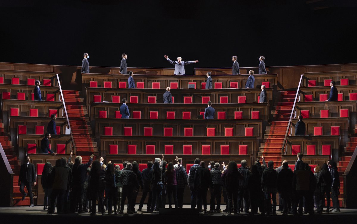 OperaRoma's tweet photo. “Julius Caesar” di #GiorgioBattistelli, su libretto di #IanBurton da Shakespeare, sabato 20 novembre inaugura la Stagione 2021-22 del Teatro dell’Opera di Roma con la direzione di #DanieleGatti e la regia di #RobertCarsen.
Biglietti https://t.co/57Vyq7DjYY
#operaroma #TORjc https://t.co/RGnE5KJ1mz
