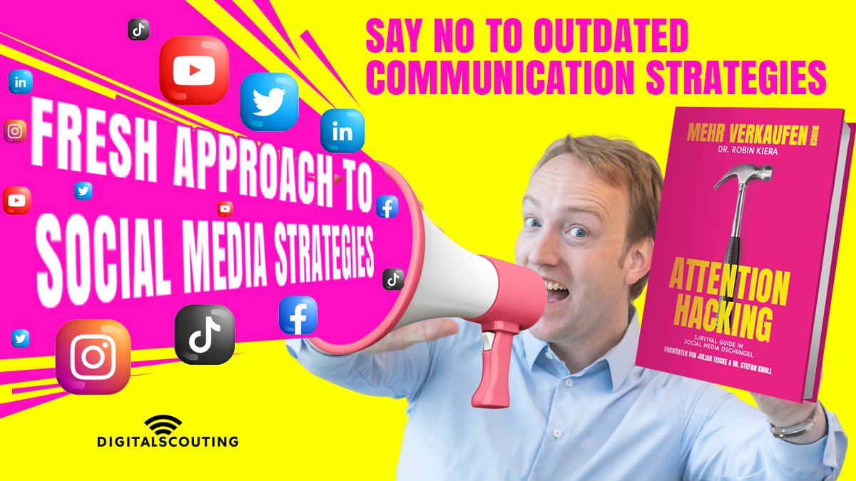 stratorob's tweet photo. Stop clinging to outdated communication strategies. Learn more about customer communication &amp; social media marketing strategies. New book is out!

Link: https://t.co/3Q8LxRAYcu
 
@marshawright @franzrusso @NeiraOsci @gezgintrk #attentionhacking #communication #Digitalscouting https://t.co/mNz4VjMlfU