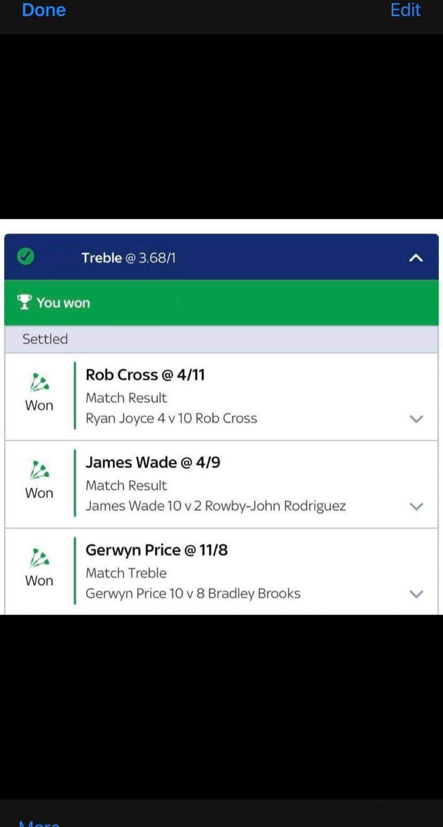 TheCornishTips1's tweet photo. Another day another winner 👌🏻 we’re landing bets for fun at the moment 💰💰📈 https://t.co/1akewG27nQ