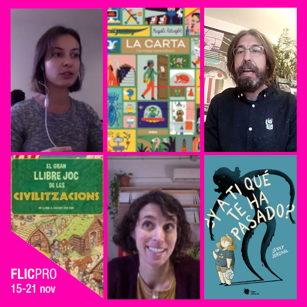 flicfestival's tweet photo. 📚 Comencem la 4ª jornada del #FLICPRO amb els segells #MTM #Elpirata i @lianaeditorial, que han presentat els seus 3 llibres més destacats de cada editorial!📌 Si t'ho has perdut, podràs veure-ho en diferit a l'espai virtual del #FLICPROOnline!👉https://t.co/nCuUYRD1vJ #Readoneu https://t.co/ydXBlYWxwk