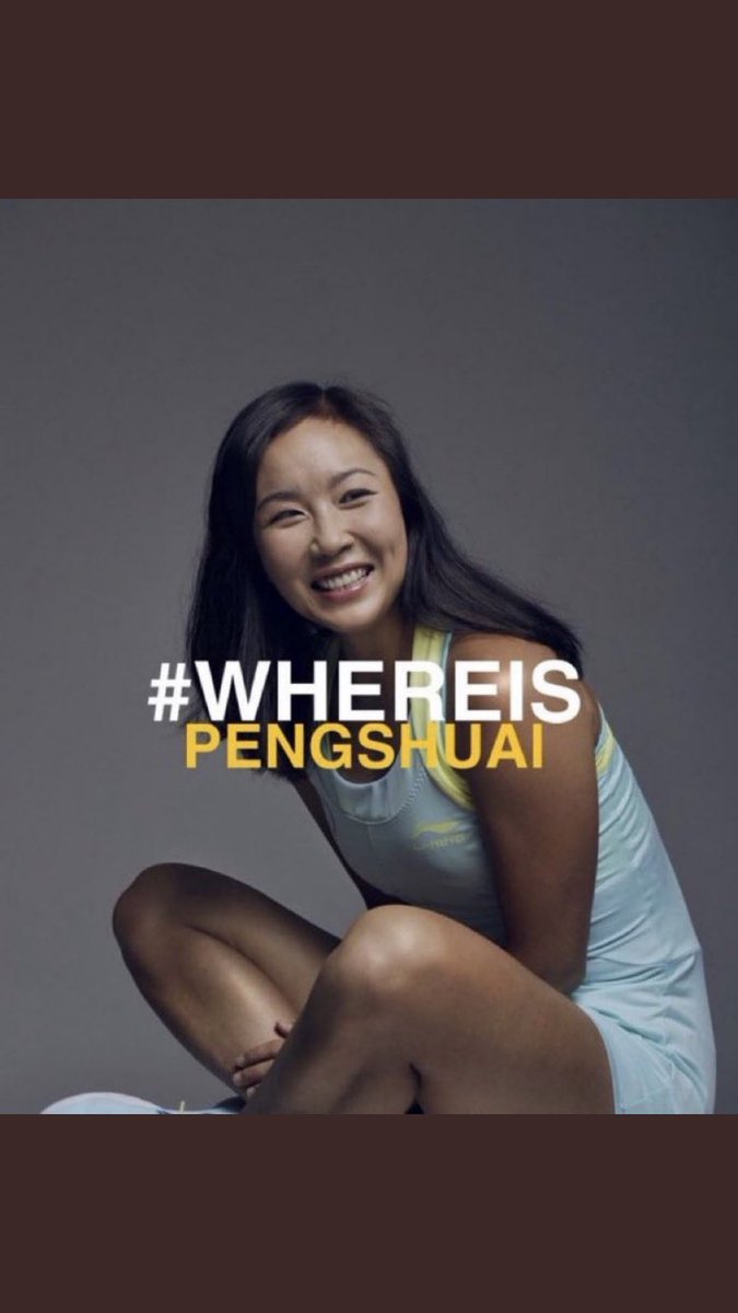 CRouelle's tweet photo. #WhereIsPengShuai https://t.co/B6InckzCw3