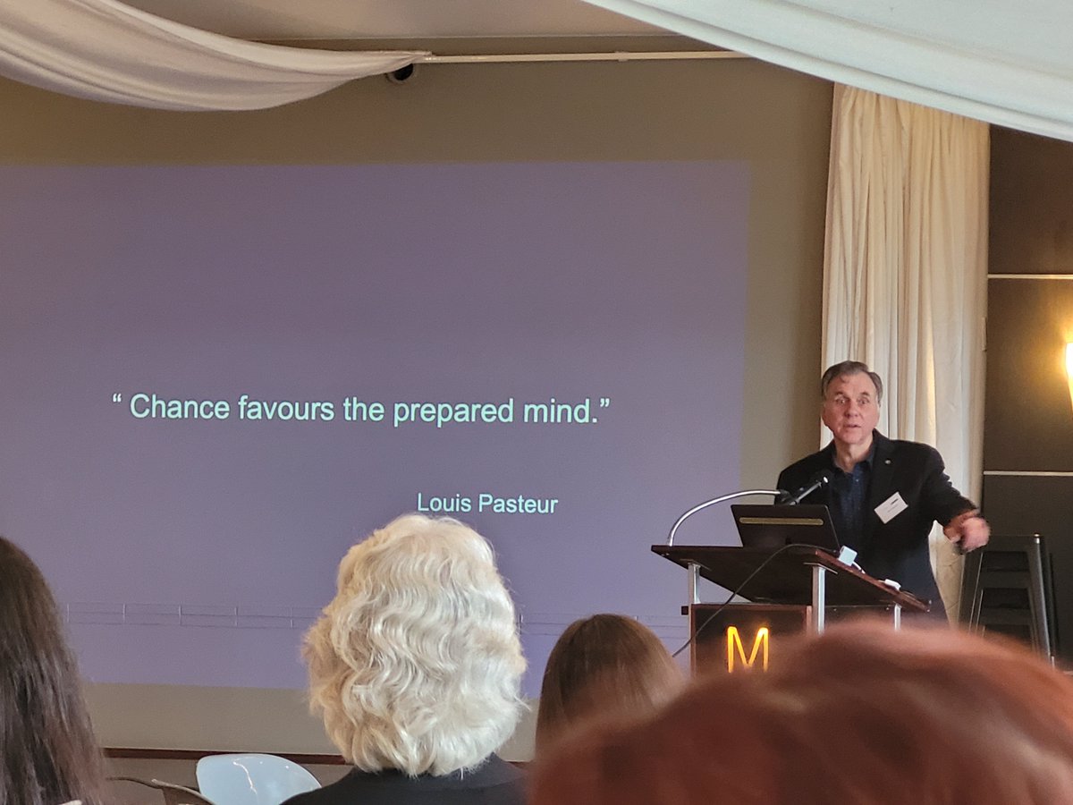CurtinNeuro's tweet photo. Inspiration Thursday at @CHIRI_curtin  research retreat with presentations from Professor Barry Marshall @barjammar and Paralympian Priya Cooper https://t.co/MCphdu0BJh