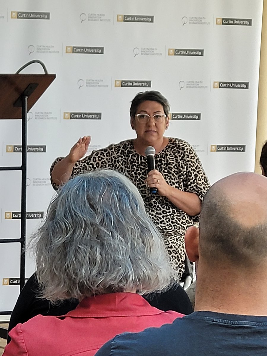 CurtinNeuro's tweet photo. Inspiration Thursday at @CHIRI_curtin  research retreat with presentations from Professor Barry Marshall @barjammar and Paralympian Priya Cooper https://t.co/MCphdu0BJh