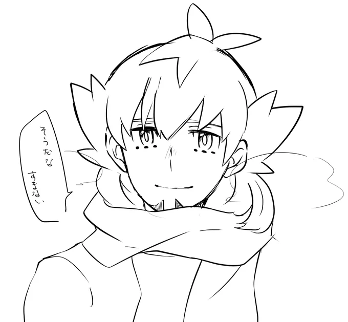 「なんでオマエまで悲しそうな顔してんの」
「キミを悲しませてしまったからだぜ」
「…意外と繊細なのな」
「キミもな」 