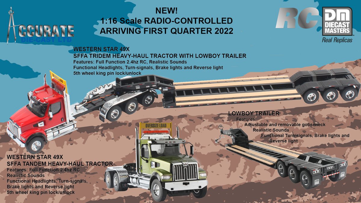 AccurateDiecast's tweet photo. New RC items arriving first quarter 2022 https://t.co/jYkwwd4M6m