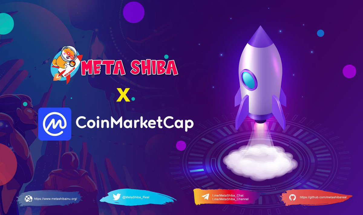luciano_eltirri's tweet photo. 🔥🔥 AMAZING !

$MESHI has been listed on Coimarketcap. x1000 soon! 💹
• Link: https://t.co/zR5FfEbAZJ

✔️Launch of NFT exchange market beta

Planning for huge marketing plans 💸 Moon soon 🚀🌕

#MetaShiba #Coinmarketcap #BSC  $MESHI https://t.co/a1gISzDja2
