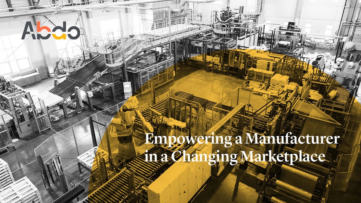 AbdoSolutions's tweet photo. “Abdo is a true partner—they don’t just give us the numbers. They’re a business advisor first, and an accountant second.” 
—Dave Fenske, Dayton Rogers CEO

Learn how our manufacturing advisors helped Dayton Rogers adapt to a changing marketplace: https://t.co/b8FDsKYDp5 https://t.co/7R9TFYEfyG