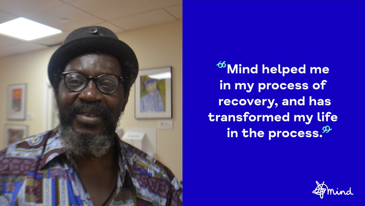 Mind (@mindcharity) on Twitter photo "My writing came to the rescue. Through the pandemic I set myself the task of writing at least one poem every single day."
For our Christmas appeal, Dele blogs about how writing and @MindITHN helped him through the pandemic > bit.ly/3kOVYe6 "My writing came to the rescue. Through the pandemic I set myself the task of writing at least one poem every single day."
For our Christmas appeal, Dele blogs about how writing and @MindITHN helped him through the pandemic > bit.ly/3kOVYe6