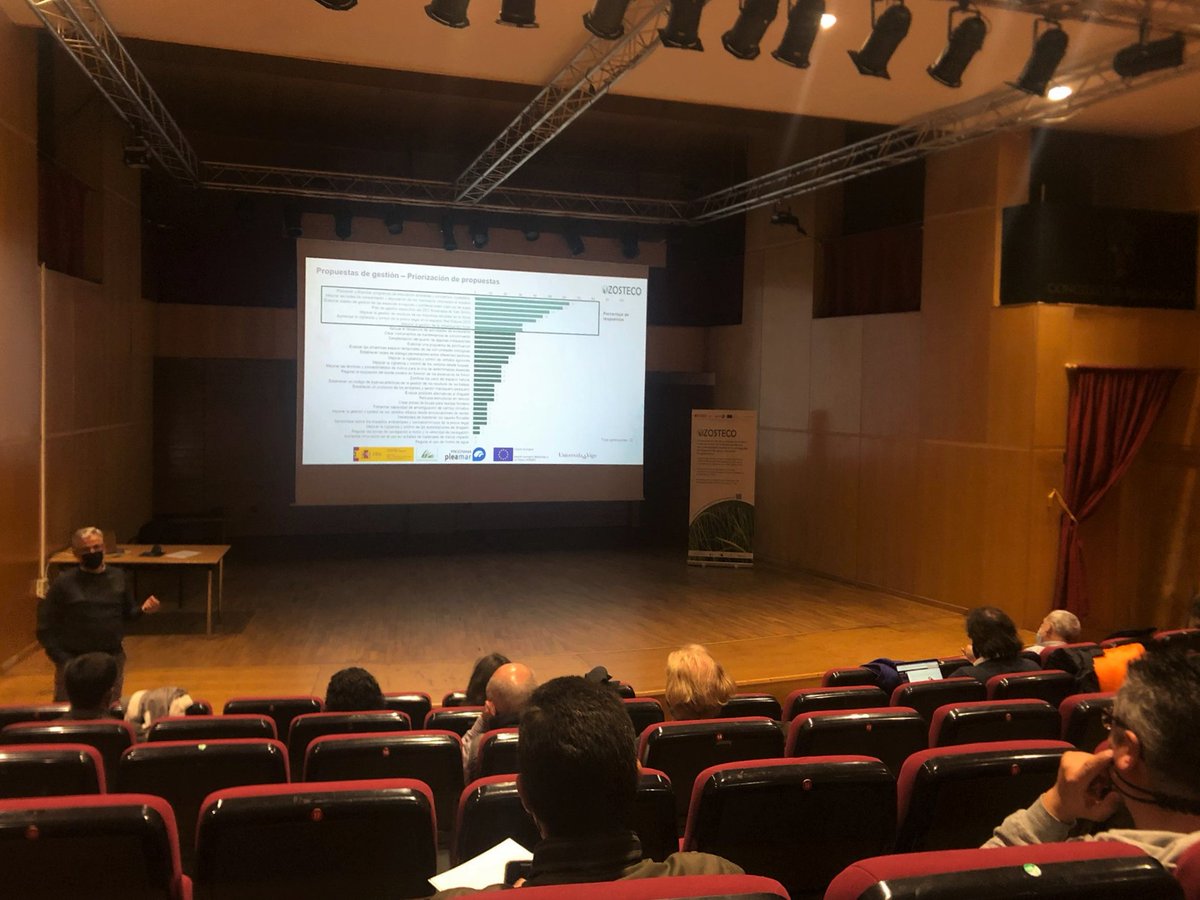 zosteco's tweet photo. Muy contentos con la gran acogida que recibió ayer la #jornadadeclausura del proyecto @zosteco en el auditorio de #Redondela.
Muchas gracias a todos los asistentes‼️👏🏻

@CIM_Uvigo @FBiodiversidad @uvigo https://t.co/ujEs6wzSND