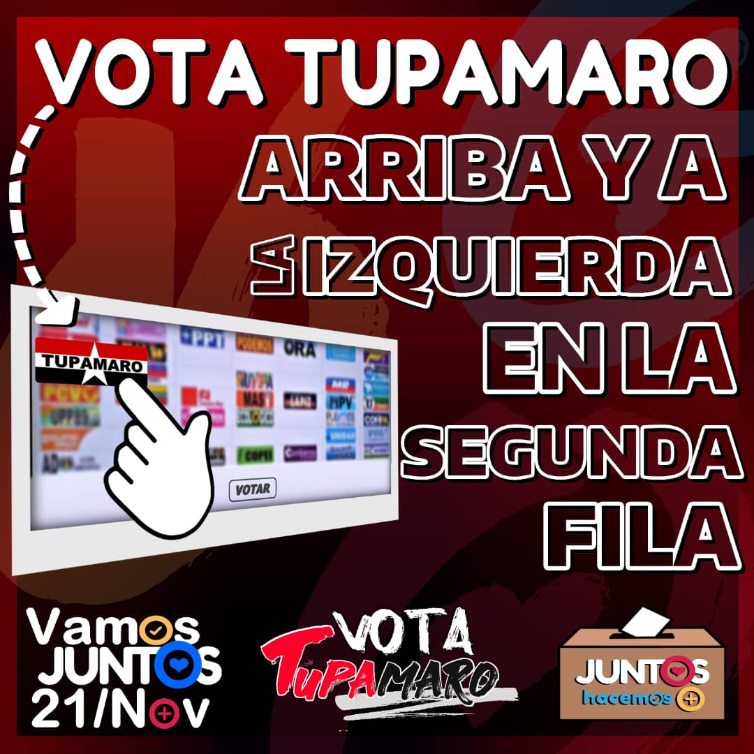 ¡Ya solo faltan 3 días para la gran fiesta electoral!

¿Tú ya sabes cómo votar?

#VotaRebelde
#VotaTupamaro 
@TupamaroMRT ❤️🖤