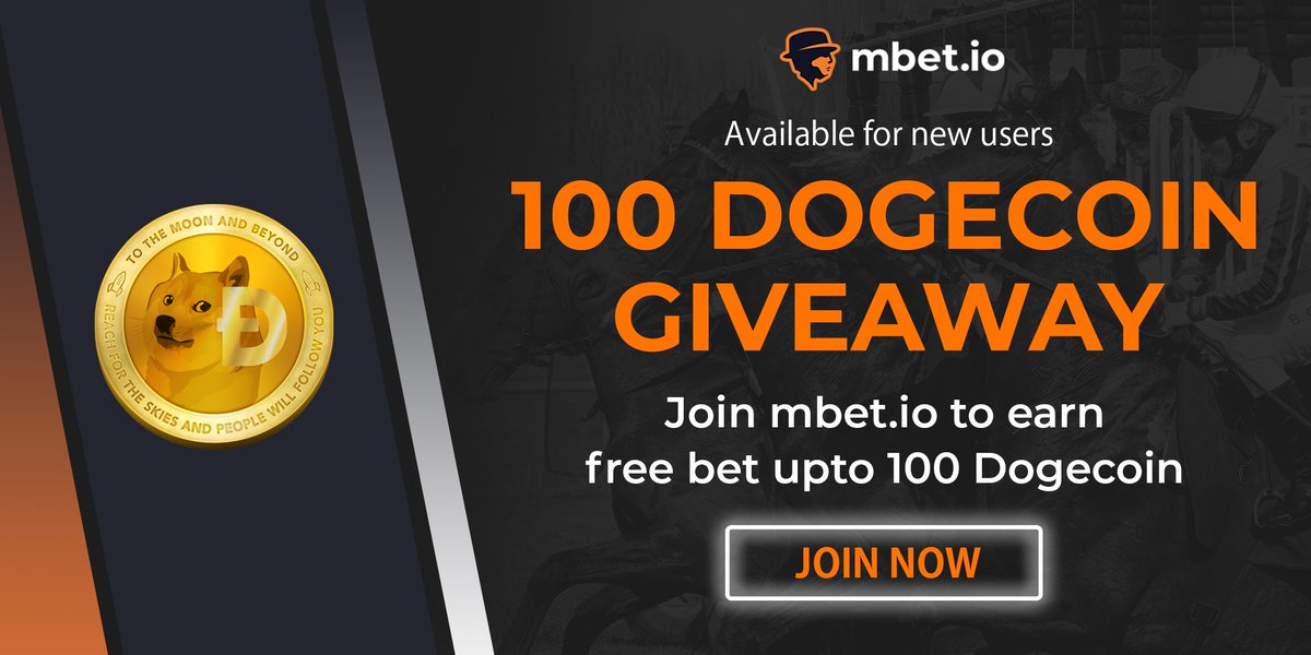 mbet_io's tweet photo. Trade DOGE! 🤩Win DOGE! 🤑

#Dogecoin is now on https://t.co/AxGVPev3E0 

Stand a chance to make up to 1⃣0⃣0⃣ dogecoins for each individual.

#DOGEARMY  make your first deposit to earn a free bet of up to 100 Dogecoins.

#CryptoNews #cryptotrading #Staking #TRADINGTIPS https://t.co/Md67Vp1Z7d