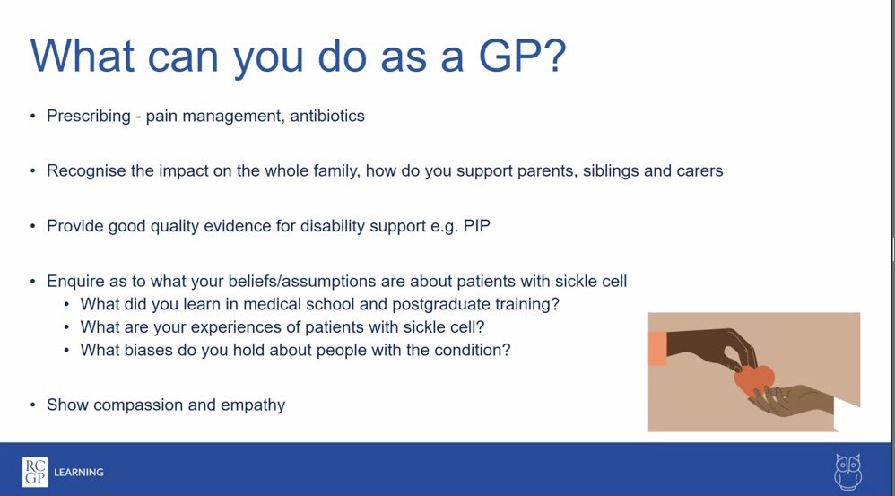 Aaliya_UK's tweet photo. Heartfelt reflections from @DrShaniGray as a GP & patient with #SickleCell
Growing up feeling different
Limits as a child
Effect on maturity
Support for hidden disability
#Fear & unpredictability #SickleCellCrises
Family impact
Compassion
#RCGPPatientDiversity2021
@EAnionwu https://t.co/4irQt2BP4b