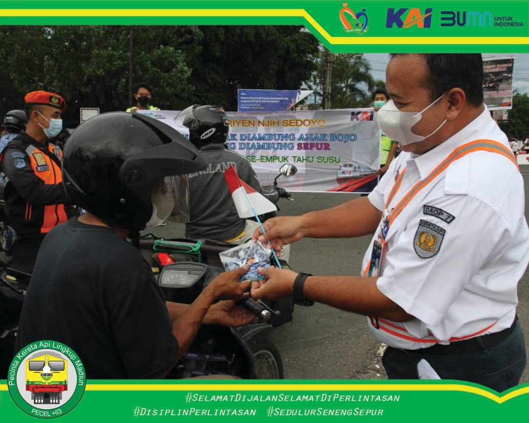 Pecel63Madiun's tweet photo. Berkolaborasi dengan PT. KAI Daop 7 Madiun dan Stakeholders terkait lainnya.
#csrkai #keretaapikita #sedulursenengsepur https://t.co/Jtc4Ssm85r