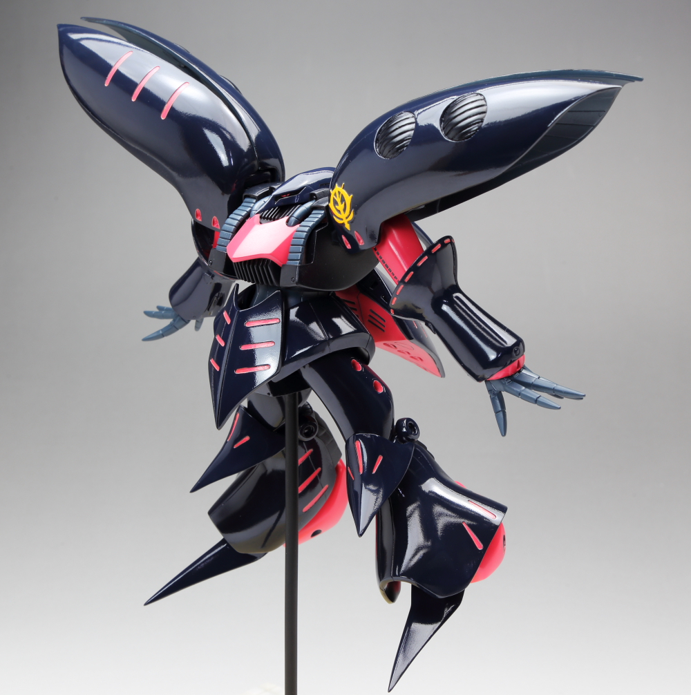 ボークス キュベレイMkⅡ 1/144 生嶋毅彦氏 原型 ボークス 1/144 キュベレイ(エルピー・プル専用機)完成しました。 生嶋