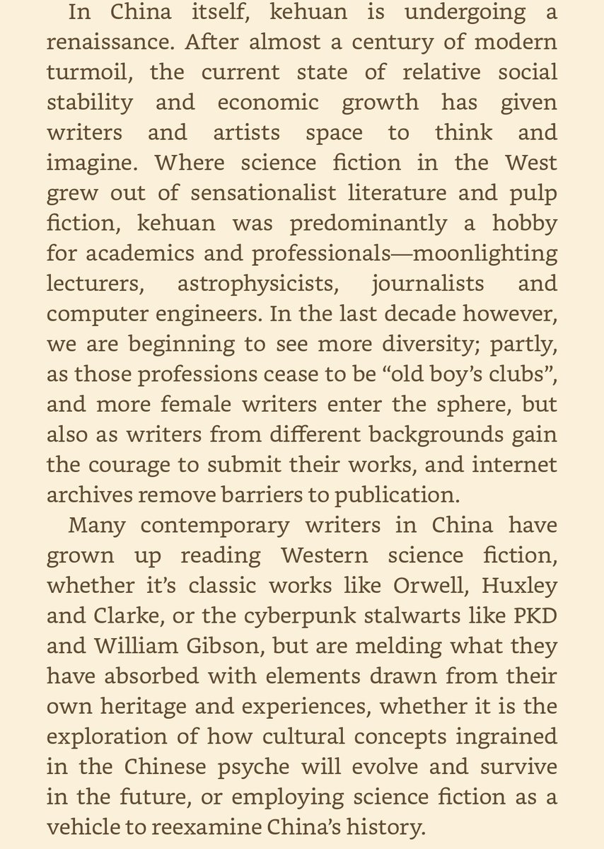 sjtylr's tweet photo. I'm really enjoying #Sinopticon. A real range of styles and lengths; technological and philosophical, speculative and reflective. And a great zombie story. @xuetingni's own introduction is an insight into curation and translation. #scifi https://t.co/w22cdHCLLy