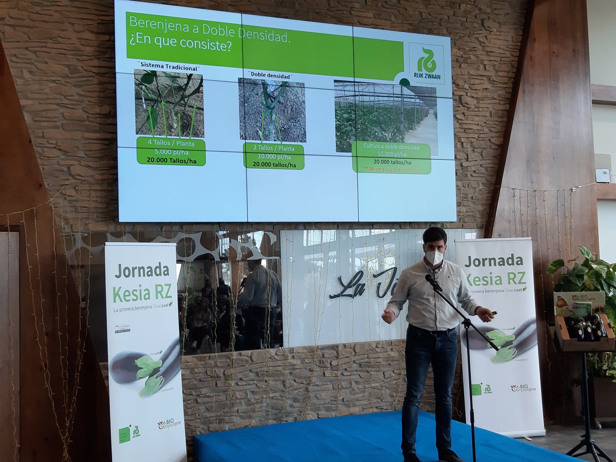 tecno_horticola's tweet photo. 🙌Hoy estamos presentes en la Jornada #Kesia, la #berenjena 🍆 #cleanleaf 🔝➡️ finalista de los #innovationHubAwards 2020 🏆 de @FruitAttraction junto a @rijkzwaanES y #biocampojoima
Hilo 👇 https://t.co/DOM8hf85Cg