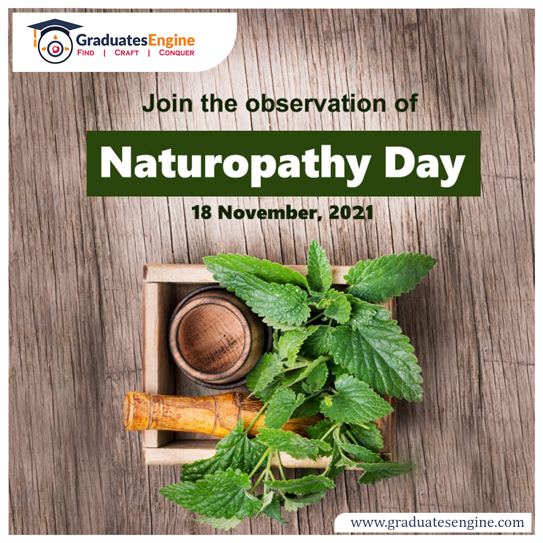 EngineGraduates's tweet photo. 18th November of every year is observed as the National Naturopathy Day in India. 
We are born from nature, we grow up living with nature. The cure for our problems is also present in nature.
Visit more information : https://t.co/EE4L9T3tNY
#NaturopathyDay #Graduatesengine https://t.co/4VSJDYE46N