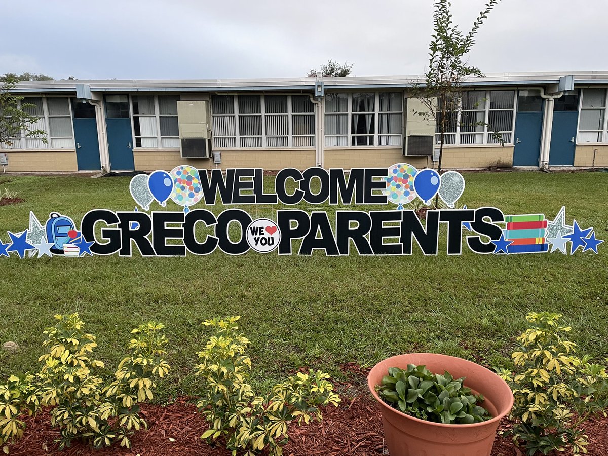 Wendy Rauld (@wendyrauld) on Twitter photo We are ready for Conference Night and Great American Teach In. Thank you to all the parents and guests who will come to our campus today! <a href="/Grecoms/">Greco Middle School</a> We are ready for Conference Night and Great American Teach In. Thank you to all the parents and guests who will come to our campus today! <a href="/Grecoms/">Greco Middle School</a>