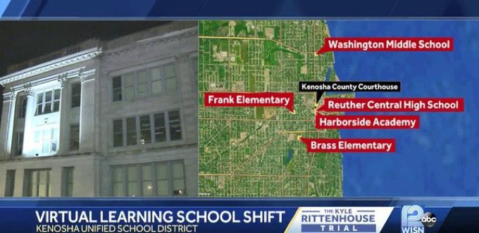 Kenosha Begins Closing Schools as Protesters Flood City, Unrest Begins FEebtM3XMAMYjnH?format=jpg&name=small