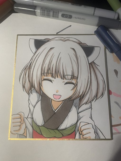 運良く最後まで塗れた。
一発廃棄の致命的なミスをしなくなった辺り進歩は出来ているのかもしれない。 