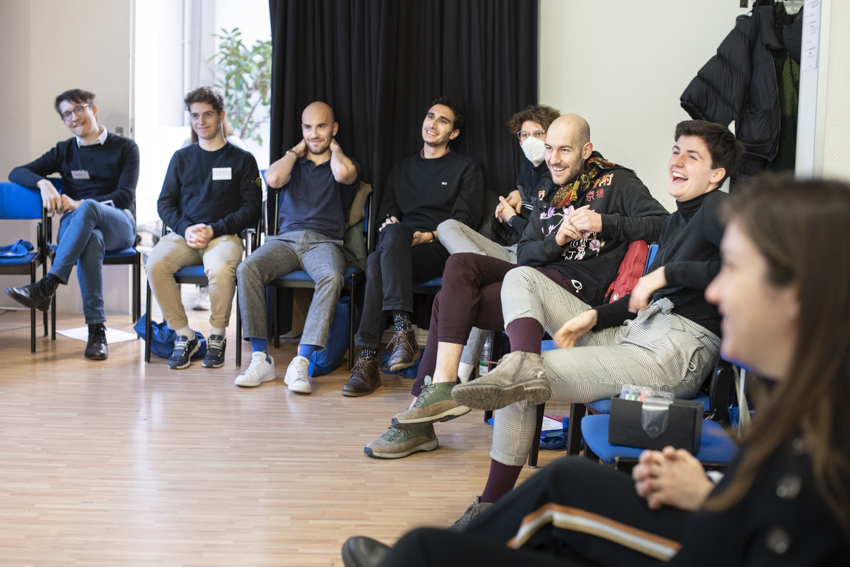IEP_Berlin's tweet photo. After three Council Presidencies and 15 online events of our think tank, we finally gathered all #EngagEUrCouncil participants in Berlin. During two days they intensively workshopped ideas of how to tackle climate change and define Europe in the world. 

Photos: Marele Pfau /IEP https://t.co/PgUiwHYQqF