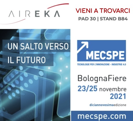 ⚡️Ancora pochi giorni al <a href="/MECSPE/">MECSPE</a> | 23-25 Nov 
<a href="/BolognaFiere/">BolognaFiere Group</a> ⚡️
Tutto è pronto per darvi il benvenuto insieme ai nostri #partners nel nuovo stand #Aireka B84 Pad 30. 
🔜 Sei ancora in tempo per scaricare il tuo biglietto omaggio mecspe.com/it/biglietti-i…
Vi aspettiamo, non mancate!