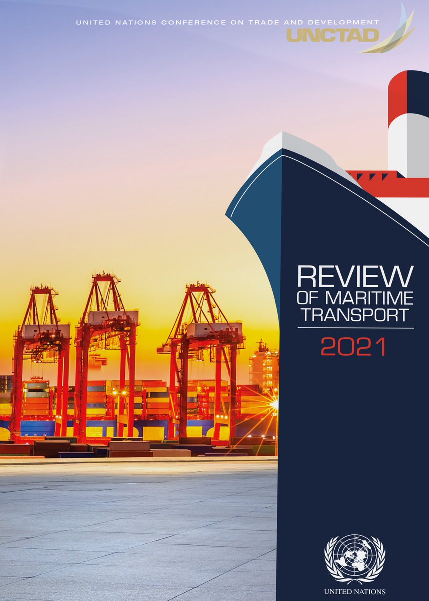 AsMarina2022's tweet photo. #ReviewofMaritimeTransport 2021 
ya está aquí ⚓️La @UNCTAD
Con interesantes datos, fechas y análisis: #SupplyChainDisruption #valuechains #freightrates #shippingdecarbonization #tradeforecast 
#seafarers
Check it out! 📑
⏬ https://t.co/z4eK7ehMSF
vía @UNCTAD_TLB https://t.co/J0j00jJqli