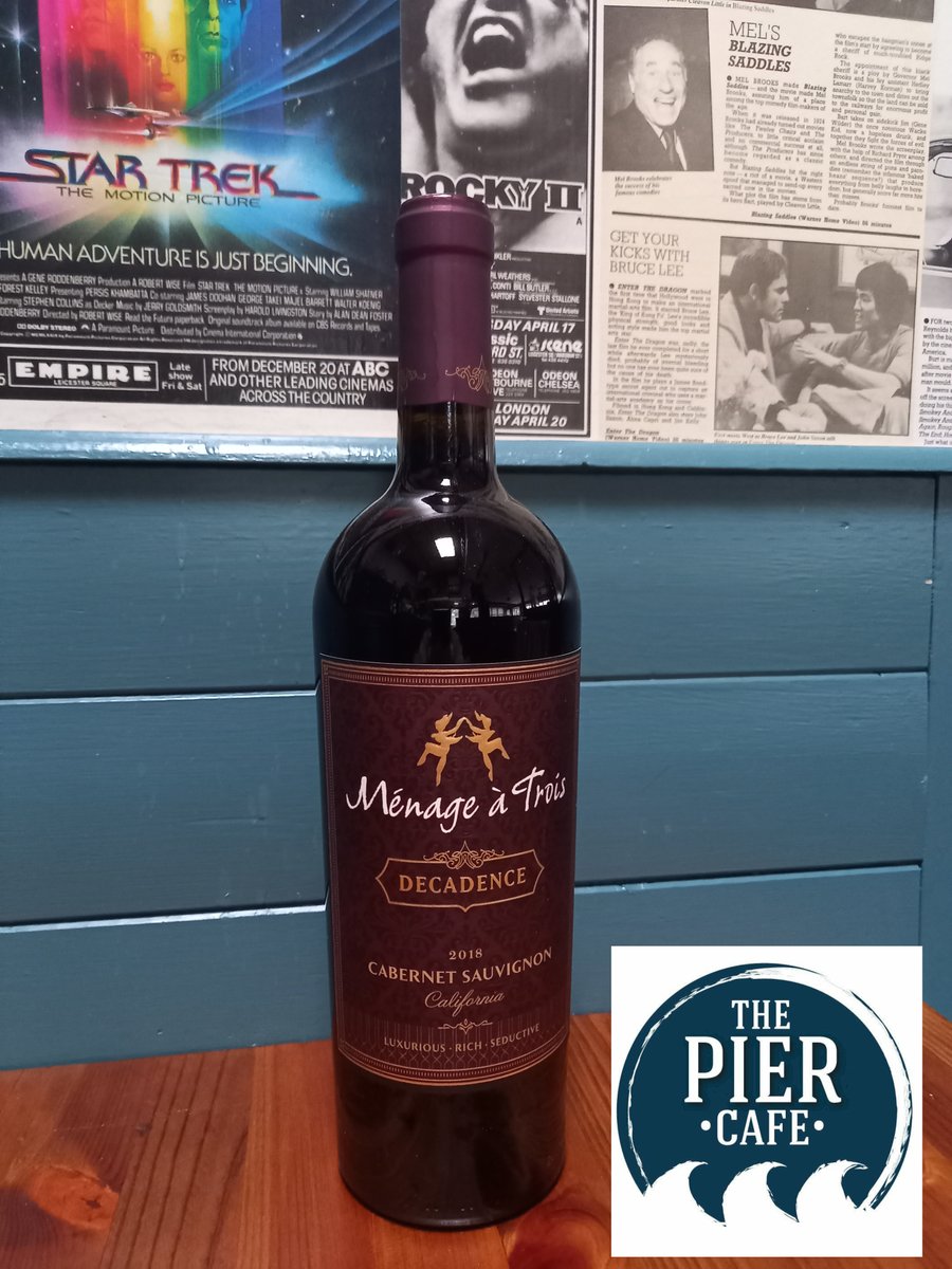 Just arrived a new wine for our list
A full bodied rich cabernet from California. It is what is called 'decadence" for all you full bodied wine drinkers
#wine #winelover #vino #winetasting #winelovers #winetime #instawine #food #winestagram #redwine #winery #beer #vin #wineoclock