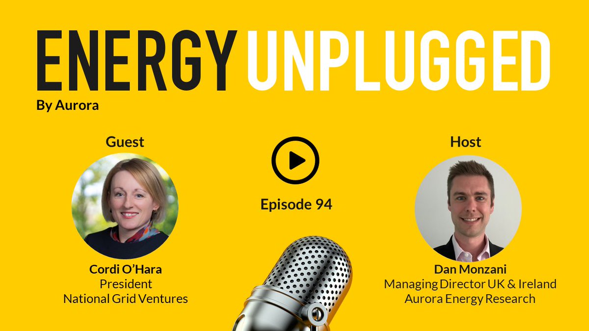 This week on #EnergyUnplugged our Dan Monzani is delighted to be joined by <a href="/CordiOHara_NG/">Cordi O’Hara</a>, President of National Grid Ventures at <a href="/nationalgriduk/">National Grid UK</a>. The focus is on interconnectors’ role in delivering #NetZero and NG's North Sea Link project.  

Tune in! bit.ly/3cmQnHg