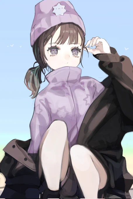 早朝にて 