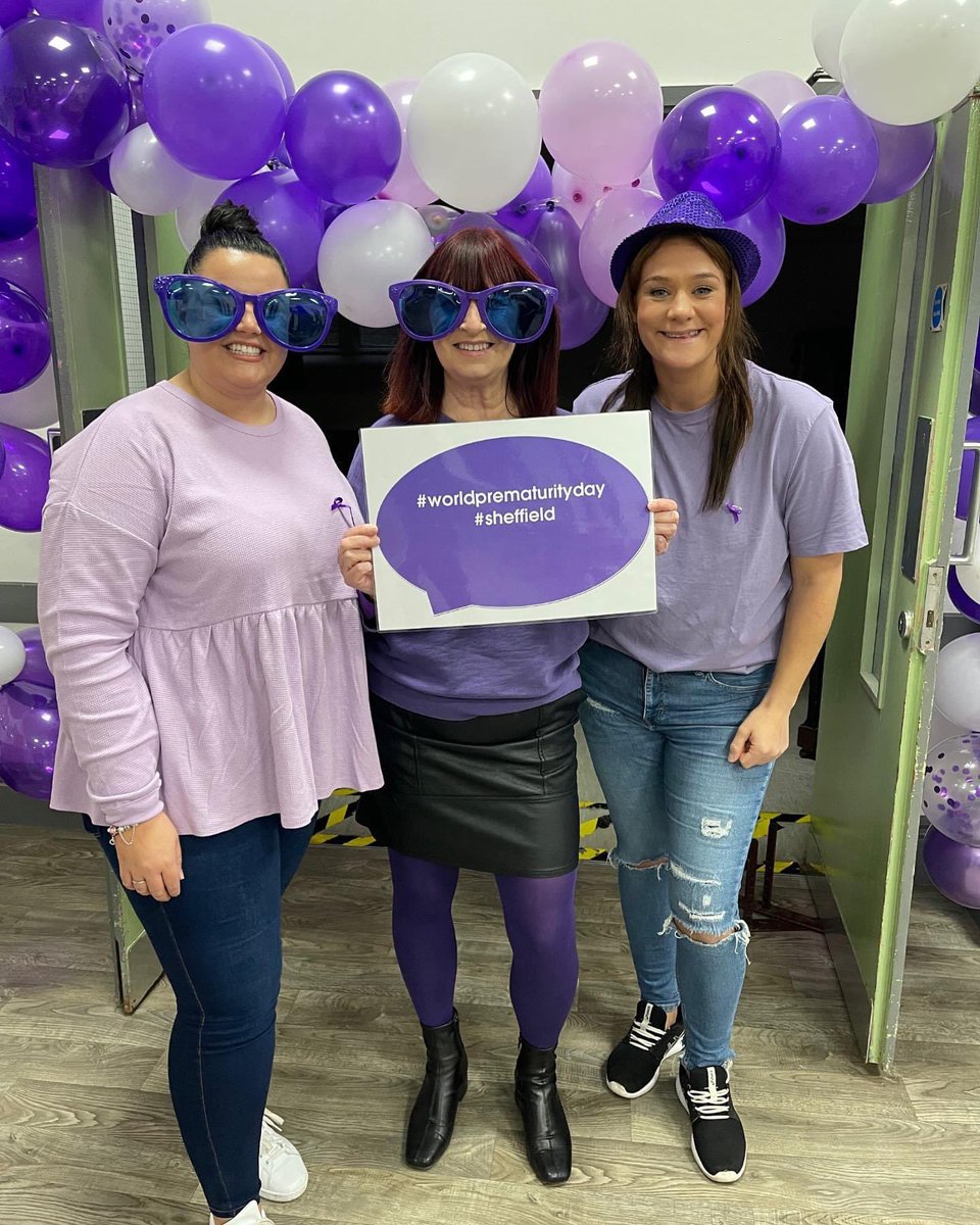 We had the best day celebrating World Prematurity Day 💜