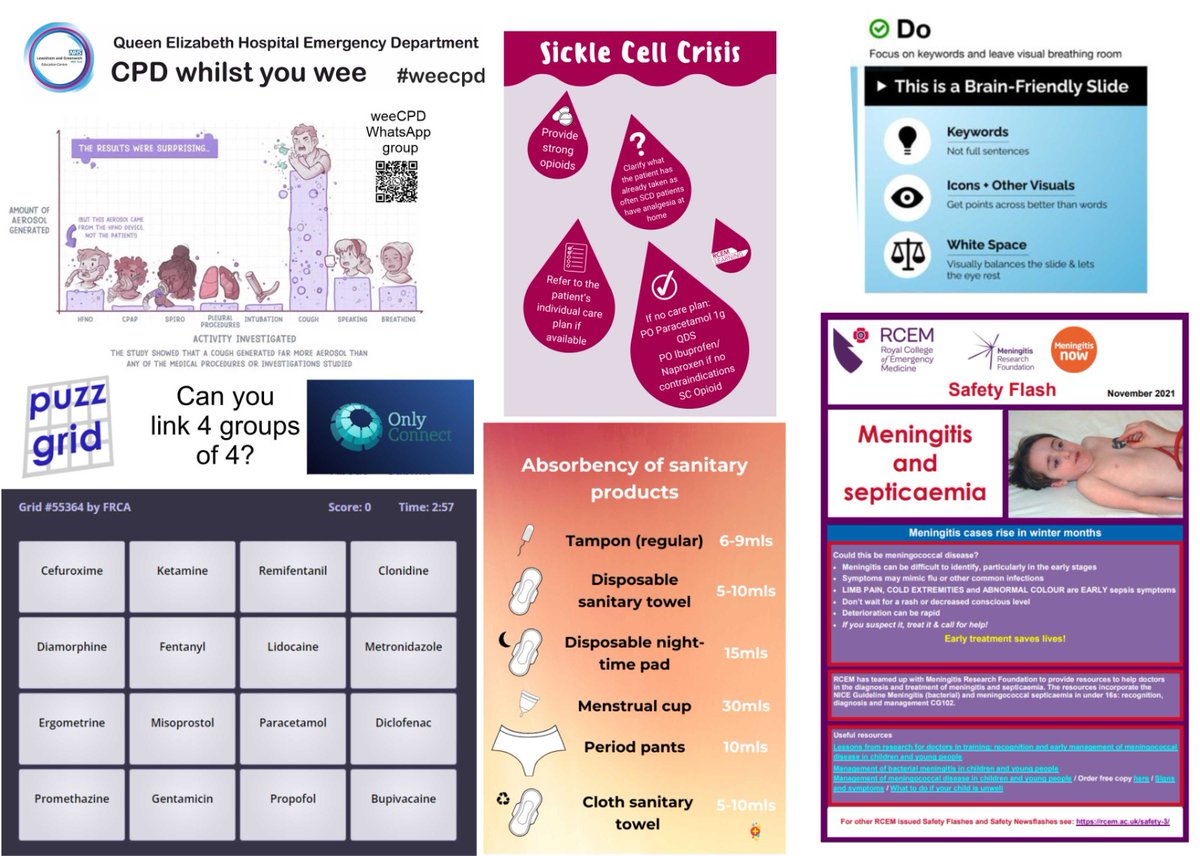 OneLongPlait's tweet photo. AGP,quizzing, sickle, safety, menstruation, presentations, meningitis is today's #weeCPD. Sources of images in next tweet. https://t.co/upP64M62QM
