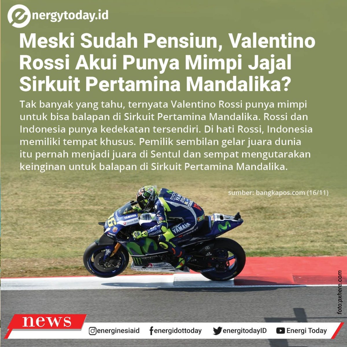 Sherly0009's tweet photo. Terus dukung pembangunan Indonesia, Pertamina! #CircuitPertaminaMandalika https://t.co/RcNIONgxwj