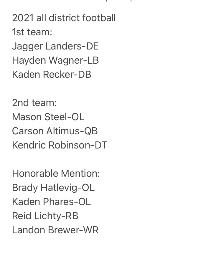 So proud of all these guys! They deserve it after a great year!! Thankful for their efforts and success this year! #Team50 #archerpride