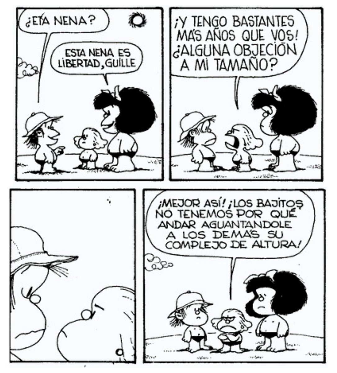 MafaldaQuotes's tweet photo. Complejo de Altura

#MafaldaQuotes 
#Mafalda #Quino https://t.co/V7ArgHdccn