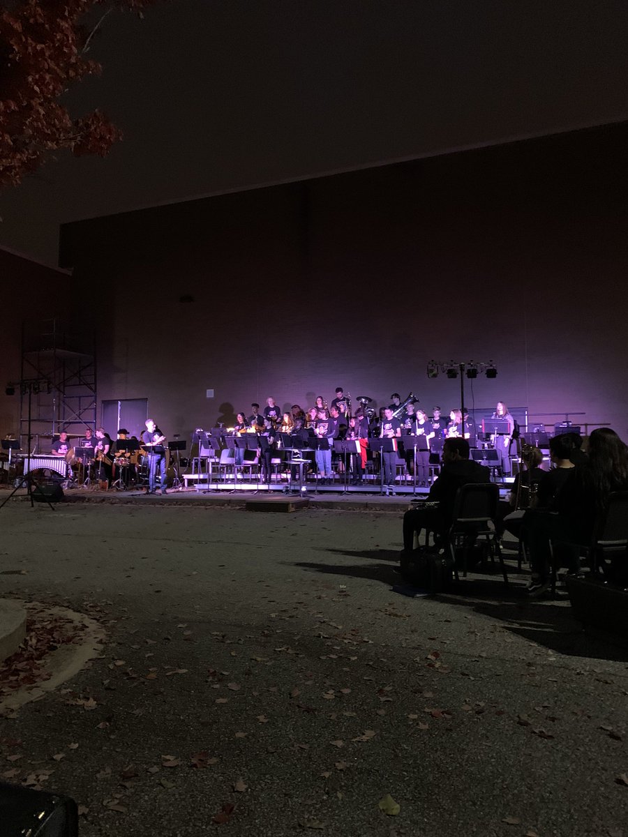 gdewulf's tweet photo. My daughter's first highschool band concert last week! https://t.co/2TVgmRbrmv