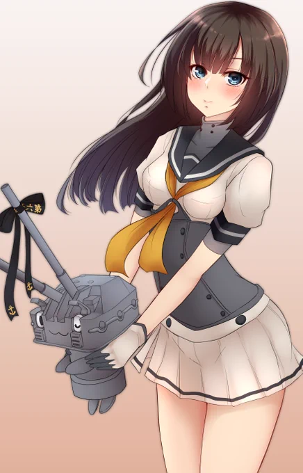 髪を下した秋月ちゃん('ω')

#艦これ #秋月 