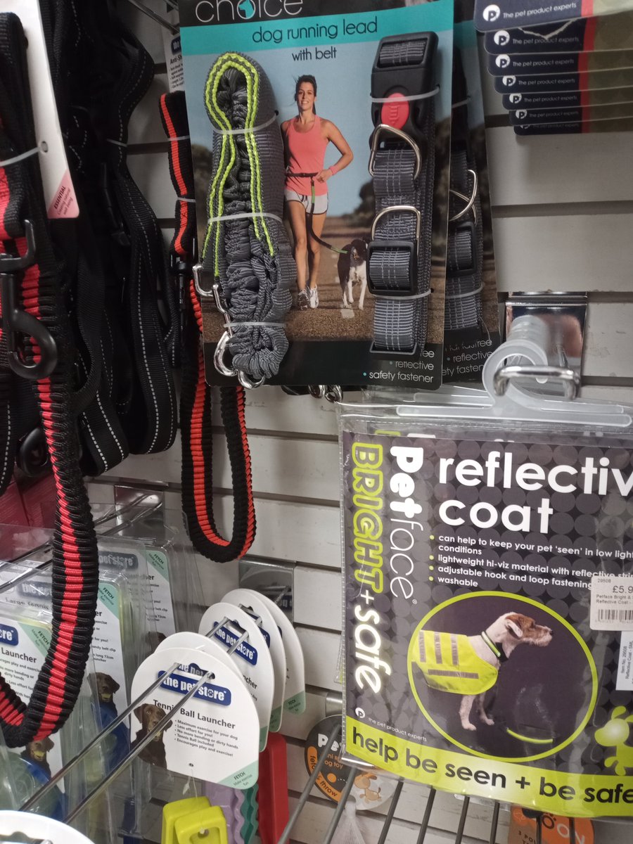 barnitts's tweet photo. More LED dog collars coming soon!
We also have jogging leads, reflective collars, reflective coats, running leads with belts. 
#winterwalks #dogsafe #darknights #barnitts #York https://t.co/03jKdUZWWK