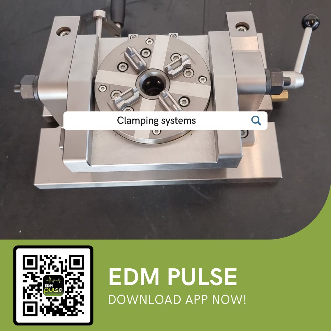 SwissTechInnov's tweet photo. Clamping systems available for sale on our EDM PULSE app!
Download app now and find all you need for your machines!
#edmpulse #edmswiss #clamping #spareparts #electronicboards #app #charmilles https://t.co/7jD2SI9Ytk