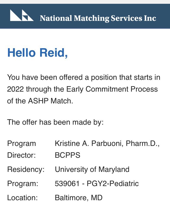 Reid LaPlante, PharmD tweet media