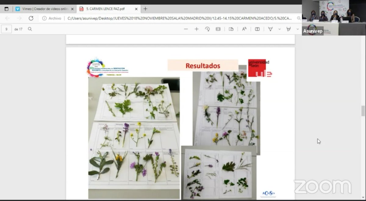 nachofelpete's tweet photo. !Han cantado bingo!
#CarmenLence nos enseña una actividad enmarcada dentro del campo de la #gamification en las enseñanzas de identificación #botanica . Se trata de un “BINGO de familias botánicas” 🌺🌷🌸🌻🌹
#AcBoSCo #Botany @unileon https://t.co/AXVu37x08q