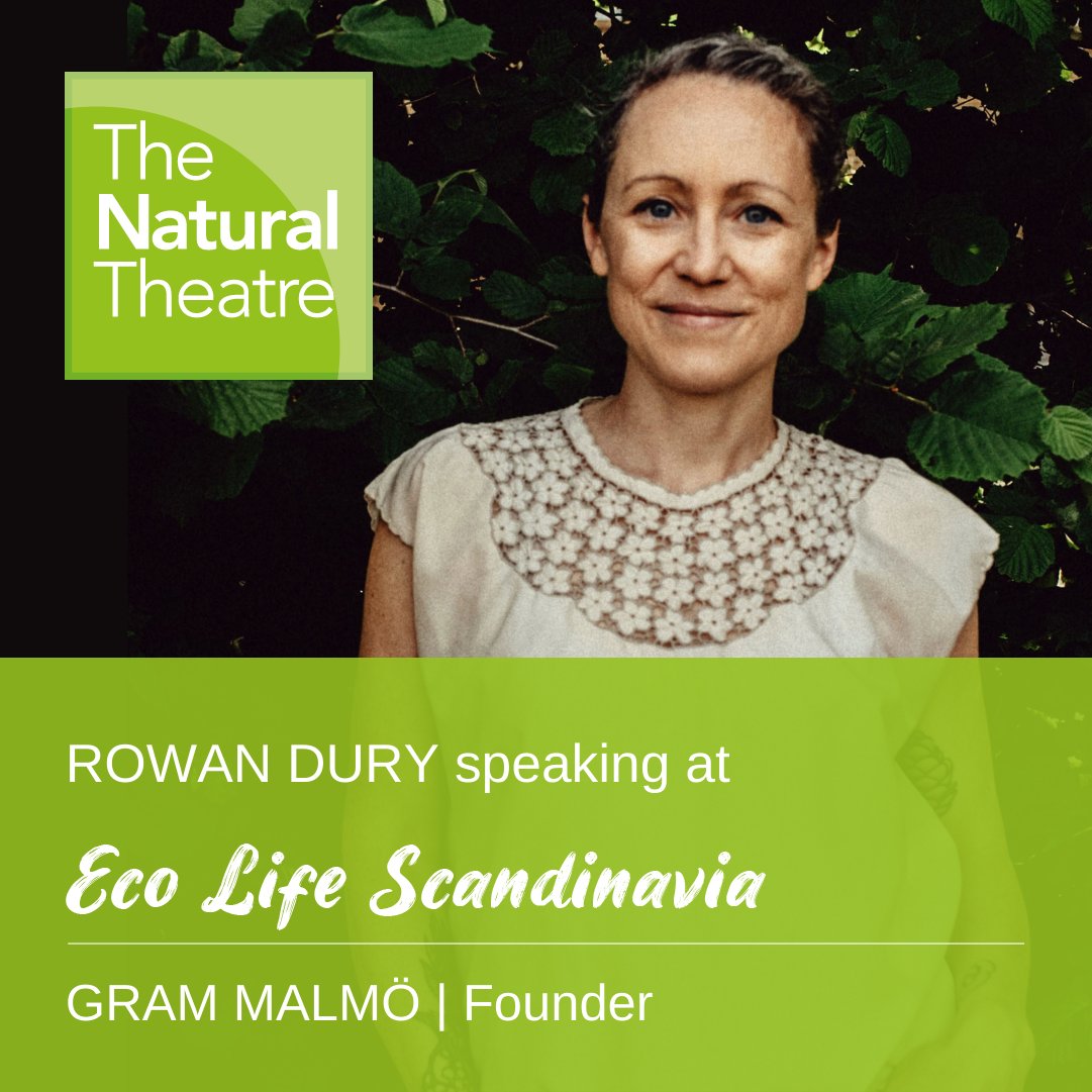 Up next in the Natural Theatre - The rise of zero waste with Rowan Dury, founder of Gram Malmo | 14:00-14:45 https://t.co/kZ4H8KgUTH