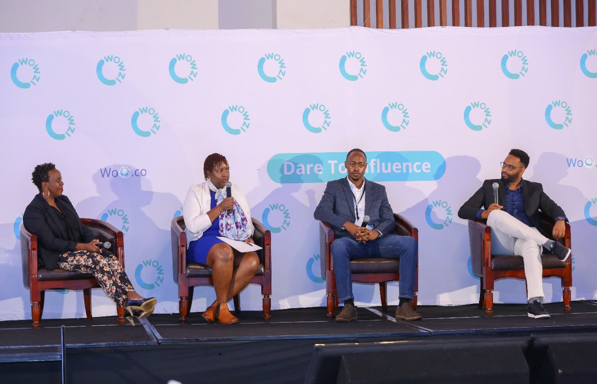 SafaricomPLC's tweet photo. Our Head of Brand &amp; Marketing Communications, @Kendi29Carolyne, earlier today participated in an engaging panel discussion on #TheFutureOfWork and marketing at @SMWNairobi. #SMWNairobi #DigitalAndTechnologyWeek #TwendeTukiuke https://t.co/JBdQfwnua3