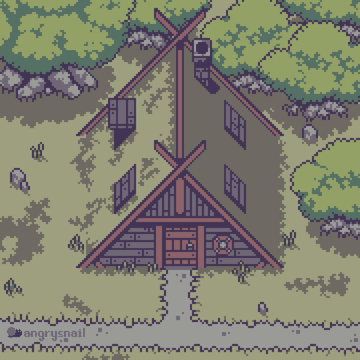 Viking's house
#pixelart #digitalart