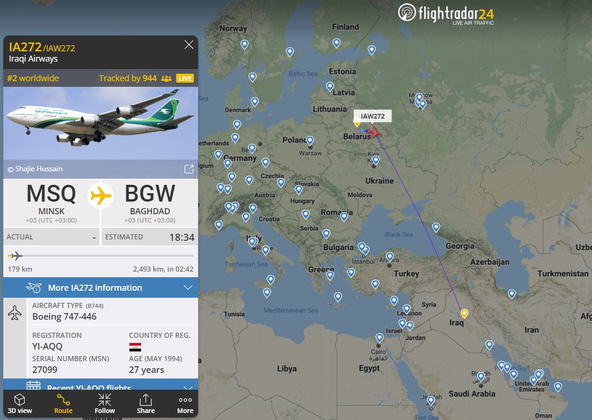 flight radar 24 3d view