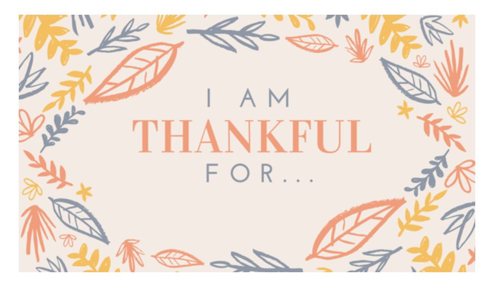 On this Thankful Thursday what are you thankful for?