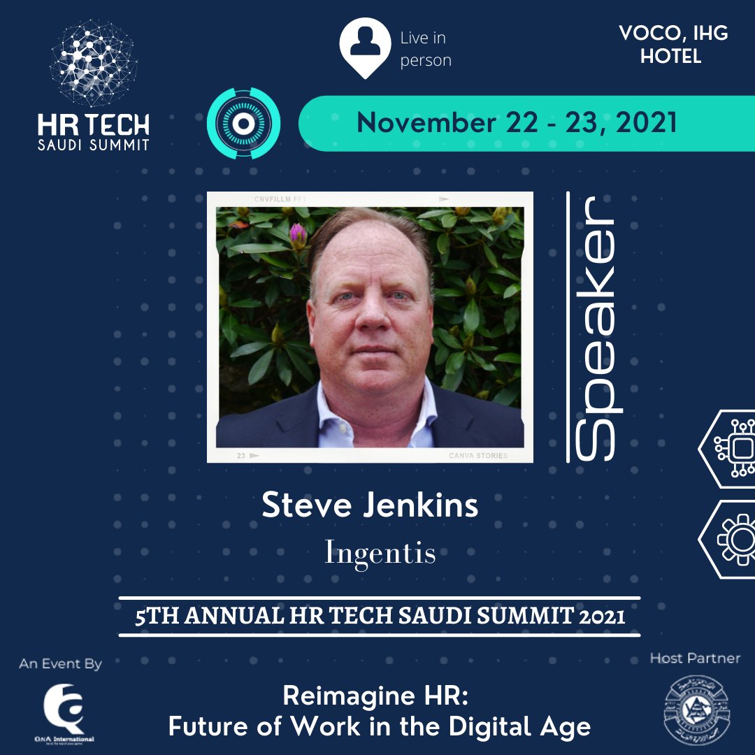ingentisgmbh's tweet photo. #HRTechSaudi is only a few days away and we're excited to be part of it! Hear Steve Jenkins speak as part of the panel and/or meet him at our booth to talk all things #orgcharts, #orgdesign, and #HRanalytics.
@QnAIntl  
@qnahrseries https://t.co/BfSOnZIWC8