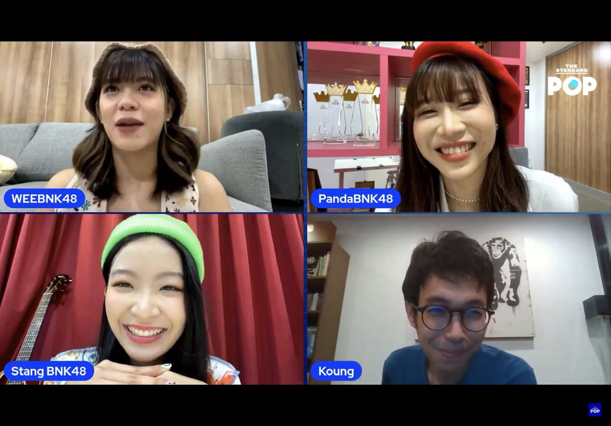 Great interview. You guys have never let me down. #BNK48 
#IndyCamp 
#WeeBNK48 
#PandaBNK48 
#SatangBNK48
#POPLivexIndyCamp